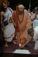 HH Swamiji's arrival at Samadhi Math, Mangaluru (26 July 2026); Picture Courtesy Smt. Sanjana Bantwal